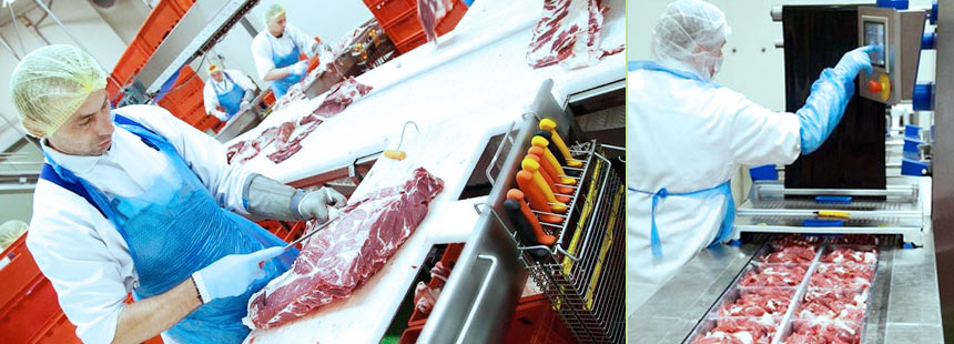 Дезінфікуючі і антисептичні засоби для м'ясної промисловості