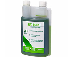 Інтердез Дезефект - засіб для дезінфекції, ПСО і санітарної обробки 1л